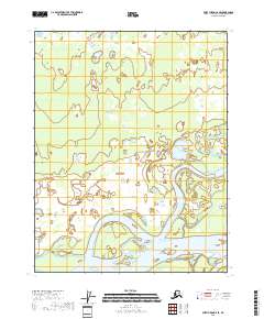 USGS Topographic Map – Fort Yukon C-6 SE