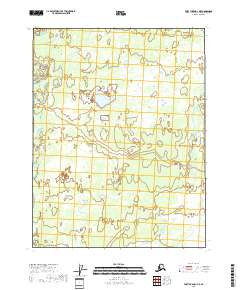 USGS Topographic Map – Fort Yukon D-1 NE