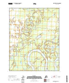 USGS Topographic Map – Fort Yukon D-1 SW