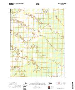 2018 Map of Fort Yukon D-2 NW, 2018 Print