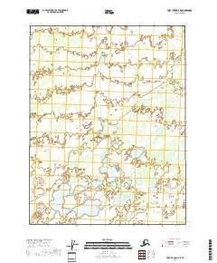2018 Map of Fort Yukon D-3 NE, 2018 Print