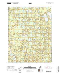 USGS Topographic Map – Fort Yukon D-5 NE