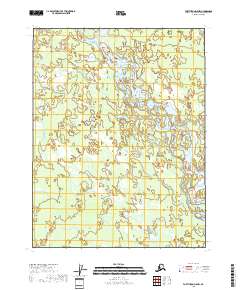 2018 Map of Fort Yukon D-5 NW, 2018 Print