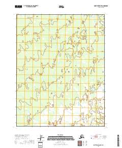 2018 Map of Fort Yukon D-5 SW, 2018 Print