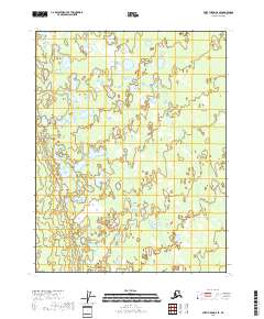 USGS Topographic Map – Fort Yukon D-6 SE