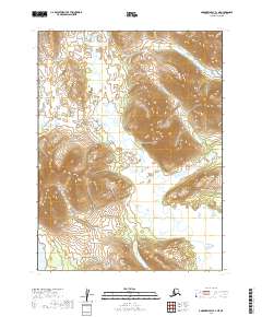 2019 Map of Goodnews Bay A-1 NE, 2019 Print