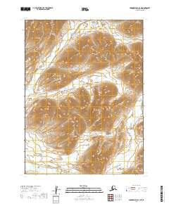 2019 Map of Goodnews Bay B-2 NE, 2019 Print