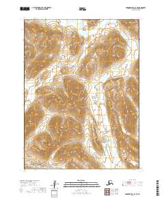 2019 Map of Goodnews Bay B-2 SE, 2019 Print