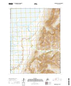 USGS Topographic Map – Goodnews Bay B-8 NE