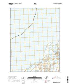 USGS Topographic Map – Goodnews Bay B-8 NW
