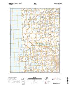 USGS Topographic Map – Goodnews Bay B-8 SW