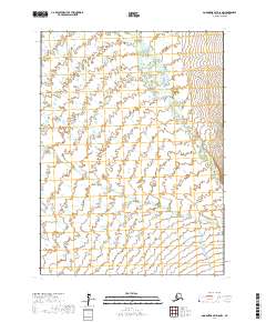 2017 Map of Goodnews Bay D-6 NW, 2017 Print