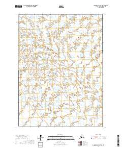 2017 Map of Goodnews Bay D-7 NE, 2017 Print
