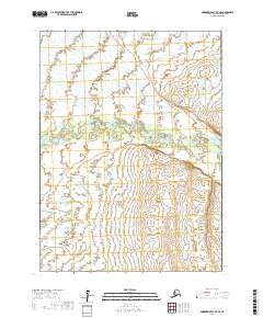 2017 Map of Goodnews Bay D-7 SE, 2017 Print