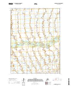 2017 Map of Goodnews Bay D-7 SW, 2017 Print