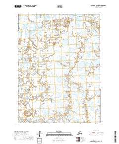 2017 Map of Goodnews Bay D-8 NW, 2017 Print