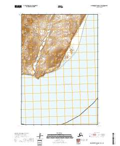 2018 Map of Hagemeister Island C-3 SW, 2018 Print