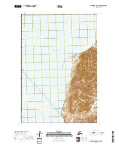 2018 Map of Hagemeister Island C-4 NE, 2018 Print