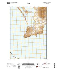 USGS Topographic Map – Hagemeister Island C-6 SE