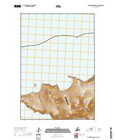 USGS Topographic Map – Hagemeister Island C-7 NE