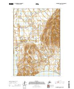 USGS Topographic Map – Hagemeister Island D-1 NE