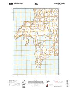 USGS Topographic Map – Hagemeister Island D-1 NW
