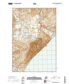 USGS Topographic Map – Hagemeister Island D-3 NE