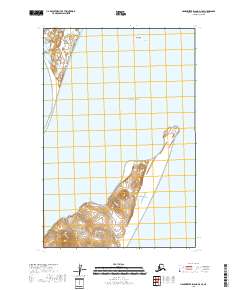 USGS Topographic Map – Hagemeister Island D-3 SE