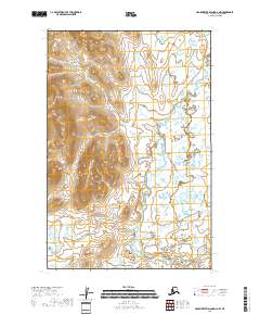 2018 Map of Hagemeister Island D-4 NW, 2018 Print