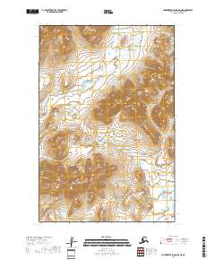 2018 Map of Hagemeister Island D-5 NE, 2018 Print