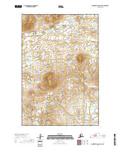 2018 Map of Hagemeister Island D-5 SE, 2018 Print