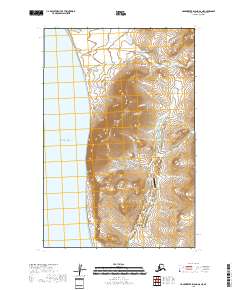 USGS Topographic Map – Hagemeister Island D-6 NE