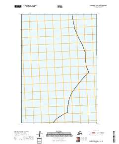 2018 Map of Hagemeister Island D-6 SW, 2018 Print