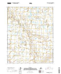 2017 Map of Harrison Bay A-1 NE, 2017 Print