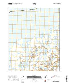 USGS Topographic Map – Harrison Bay B-2 NW