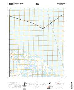 USGS Topographic Map – Harrison Bay B-3 NE