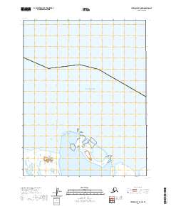 USGS Topographic Map – Harrison Bay D-5 NW