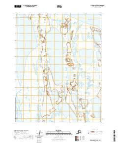 2020 Map of Harrison Bay D-5 SE, 2020 Print