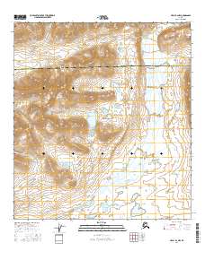 USGS Topographic Map – Healy B-2 NW
