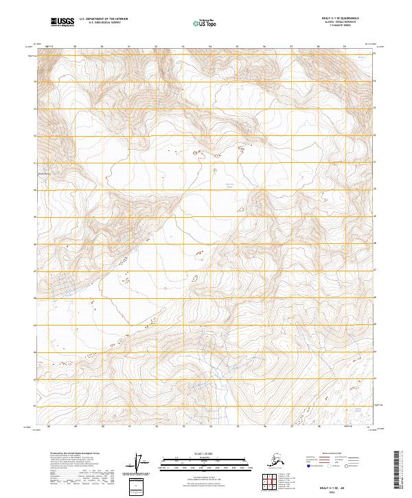 2024 Map of Healy C-1 SE, 2024 Print