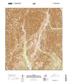 2017 Map of Holy Cross D-5 NE, 2017 Print