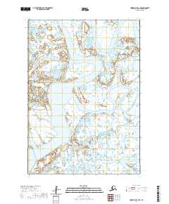 2020 Map of Hooper Bay A-1 NE, 2020 Print