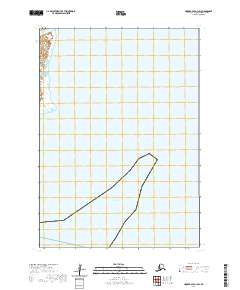 USGS Topographic Map – Hooper Bay A-1 SW