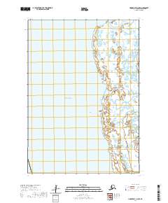 2020 Map of Hooper Bay A-2 NW, 2020 Print