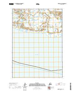 USGS Topographic Map – Hooper Bay A-2 SE