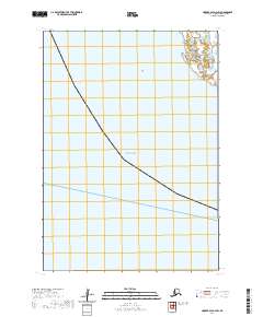 2020 Map of Hooper Bay A-2 SW, 2020 Print