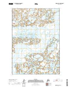 USGS Topographic Map – Hooper Bay B-1 NE