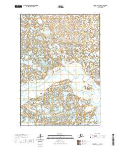USGS Topographic Map – Hooper Bay B-1 NW