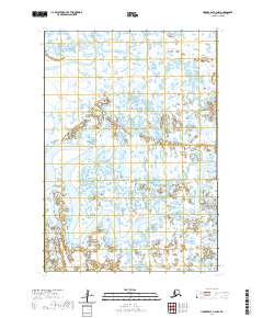 2020 Map of Hooper Bay B-2 NW, 2020 Print