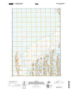 USGS Topographic Map – Hooper Bay B-3 NE